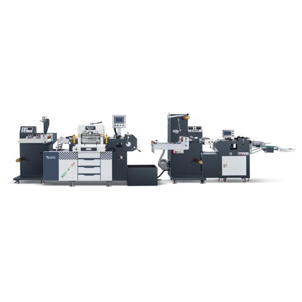 Sticker Label Die Cutter Machine High Speed Barcode Label Die Cutting Machine