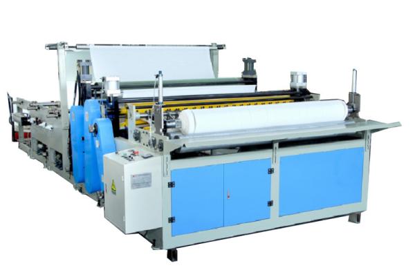 Buy Compact Structure  Paper Roll Making Machine Paper Roll Rewinding Machine at wholesale prices