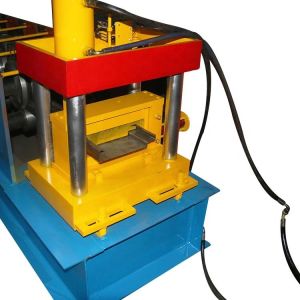 Quality Yellow Steel Door Frame Making Machine Cr12 Hydraulic Cutting for sale