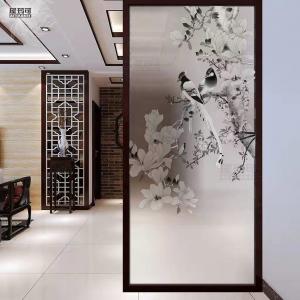 Quality Decorative Enamelled Glass Ware Various Shapes Soundproof Glass Panels for sale
