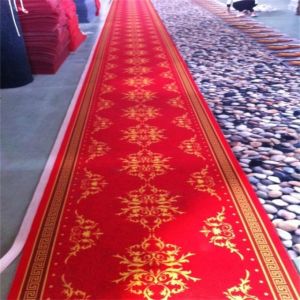 Buy cheap Wedding PVC Carpet Flooring / Polyester Carpet Tiles Woven Technics from wholesalers