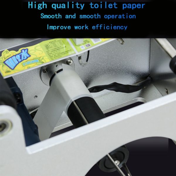 Beer Bottle Semi-Automatic Labeling Machine For Canned Plastic Bottle Labeler 100W