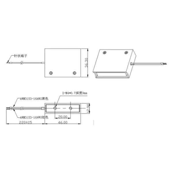 Resistant Solenoid 8mm DC24V High Force Linear Solenoid