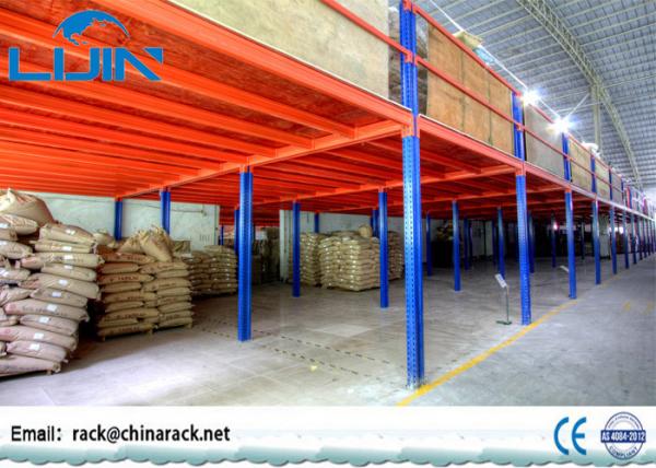 2 Levels Industrial Mezzanine Floors Steel Platform AS4084 Approval