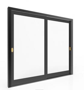 Quality Electrophoresis Exterior Aluminum Sliding Doors Soundproof Toughened Glazed for sale