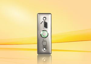 Quality Stainless steel Exit Push Button For Access Control With Nickel - Plated Copper Button for sale