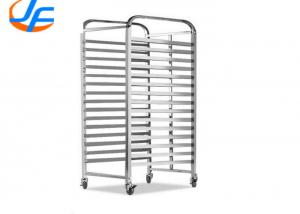 China RK Bakeware China Foodservice NSF 800 600 Stainless Steel  Commercial Baking Tray Oven Rack Bakery Trolley on sale