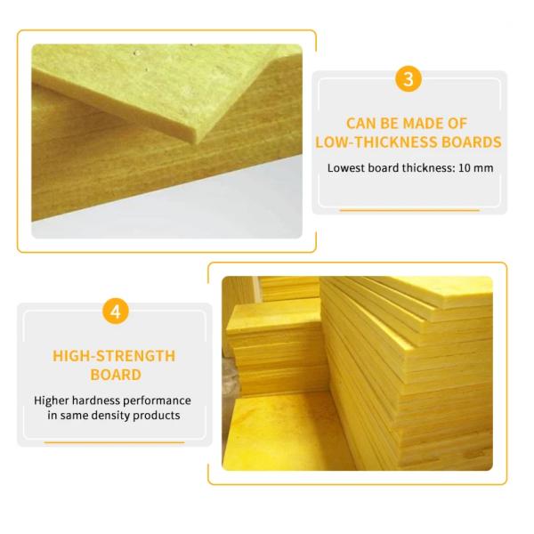 Insulation Material With Black Fiberglass Tissue Moisture Resistance
