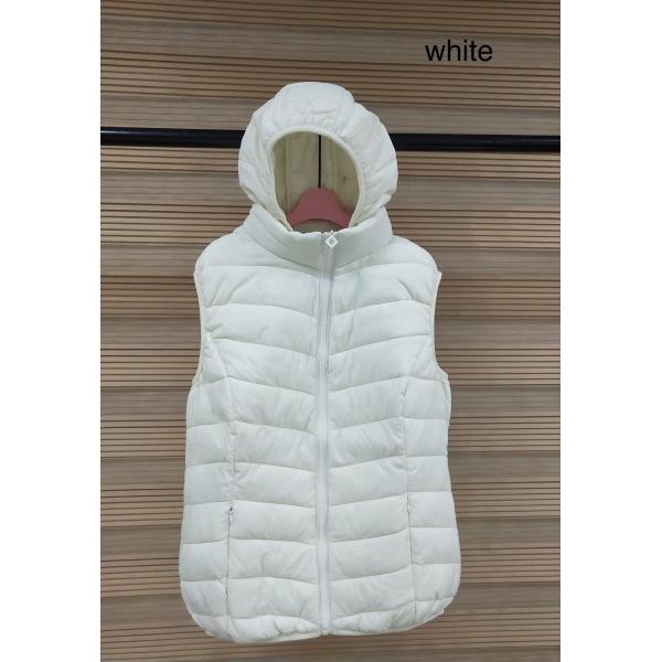 Stylish Lightweight Padded Jacket Womens , Padded Vests Ladies High Protection