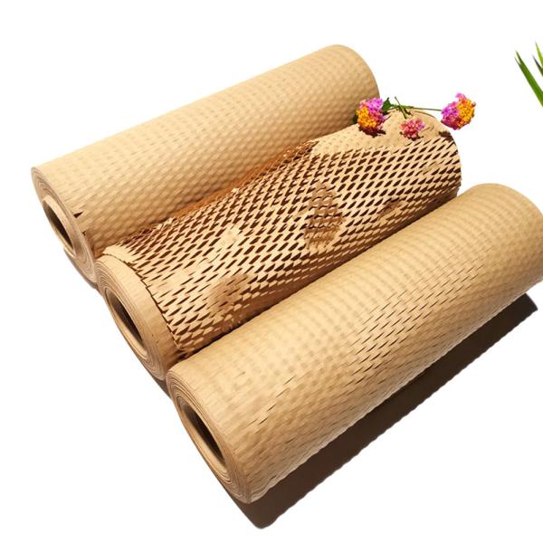 Recyclable Shockproof Honeycomb Packing Paper Cushion Packaging