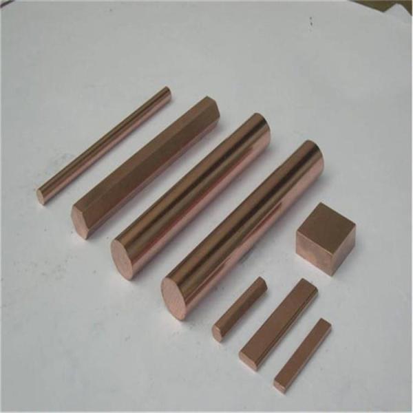Mechanical Polished / Ground Tungsten Copper Alloy Parts 60%-95% Purity