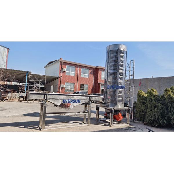 Multilayer Screening Machine Linear Vibrating Screen For Silicone Plastic Particle