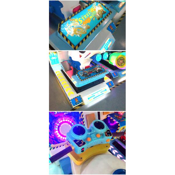 Amusement Indoor Playground Street Motorcycle Video Game Machine Hardware + Rbs + PP Material