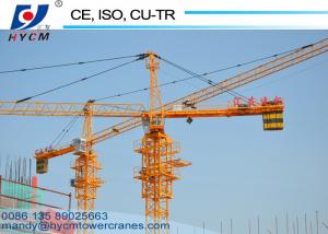 Quality 60m Jib Length 8ton Max. Load QTZ100(6012) Tower Crane Construction Building Equipment for sale