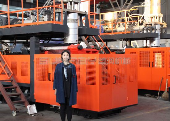 Plastic Snow Sled HDPE Blow Moulding Machine / Plastic Jerry Can Making Machine SRB90