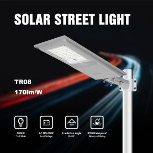 Quality Aluminum High Power Solar Street Light Motion Sensor DC 100 W 200 W 300 W IP66 Outdoor Street Lamp for sale