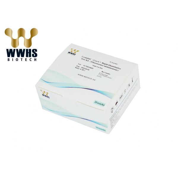 Diagnostic Kit for Cystain C Rapid Test Kit IFA Colloidal Gold IVD Blood Diagnostic