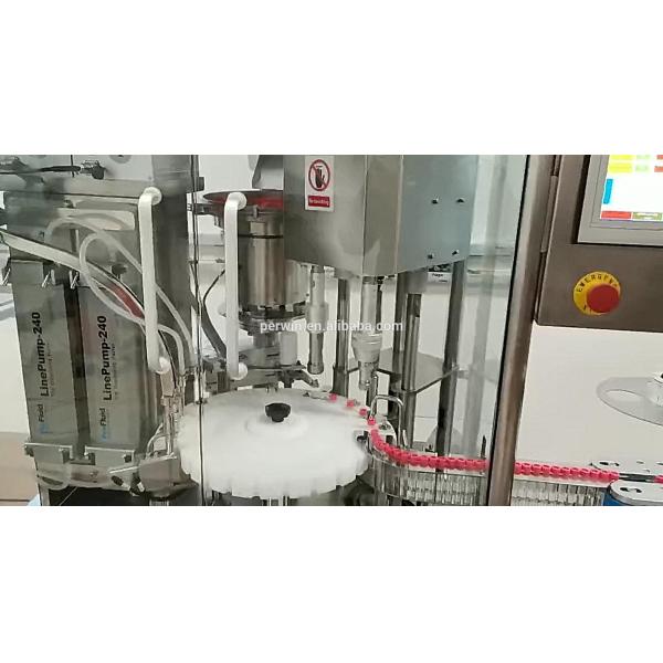 2000BPH Enzyme Plastic Automatic Tube Filling Machine Pneumatic Driven