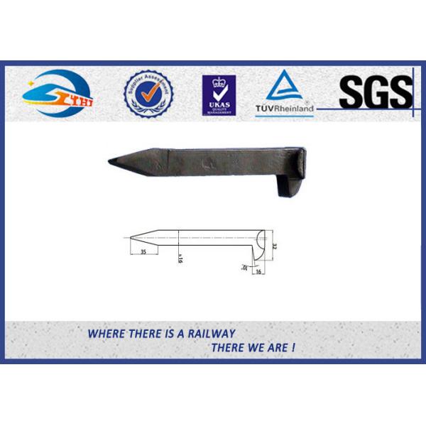 Q235 / 35# Threaded Railroad Track Spikes 3/4''X'6'' ISO9001 / SGS