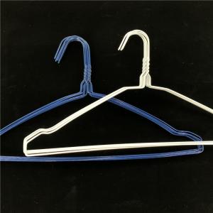 Quality Modern 14.5 Gauge Clothes Wire Hanger For Heavy Clothing  500pcs Per Box for sale