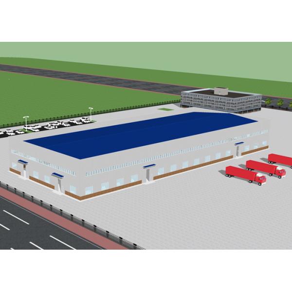 Industrial Portal Frame Steel Structure Workshop Prefab Metal Building