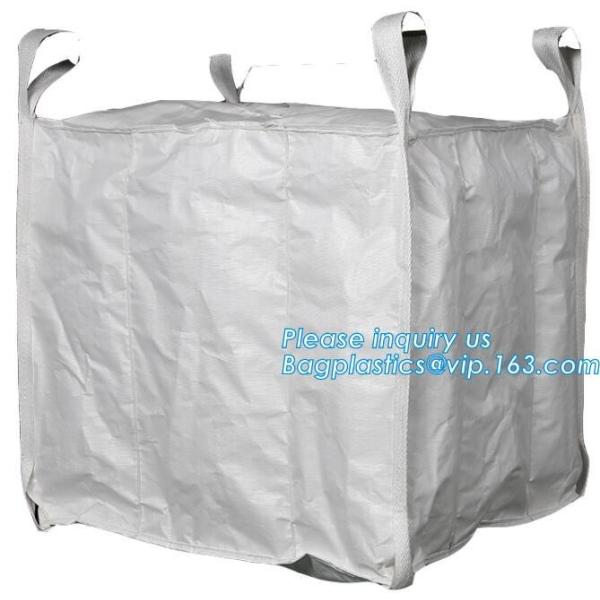 Totally virgin pp material 1 ton woven jumbo big bags FIBC big bag for sand,High tensile strength PP woven FIBC big sale