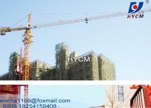 China 8T Specifications QTZ80(5513) Manual Tower Crane Construction Cranes Tower on sale