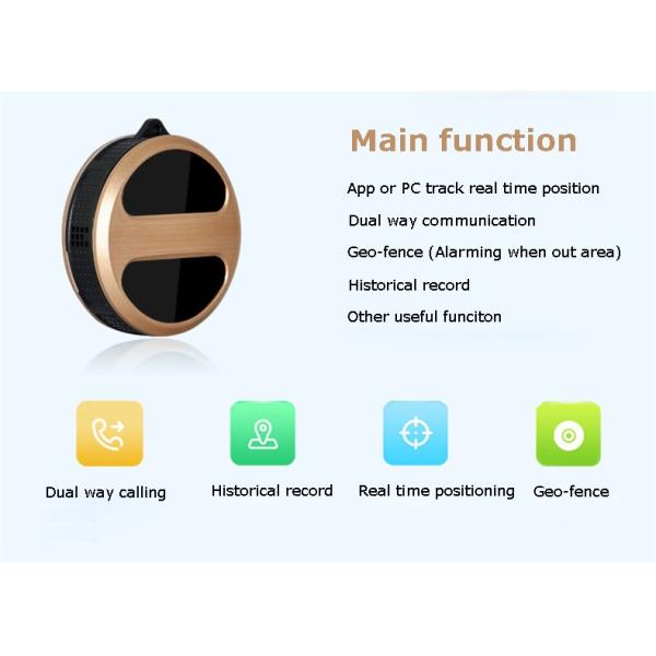 Accurate Personal GPS Tracker , Long Battery Human GPS Tracker For Disabled