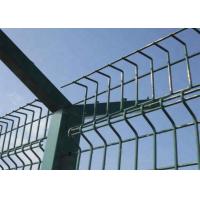 China 4.0m 5.2m Plastic Coated Wire Mesh Panels Airport Security Mesh Fencing Panels for sale