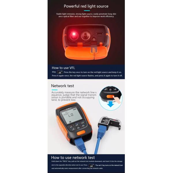 TriBrer APM50 Mini Optical Power Meter OPM FTTH Multifunction