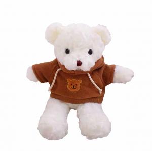 Quality ODM Nontoxic Soft Teddy Bear Plush Toys In Sweater for sale