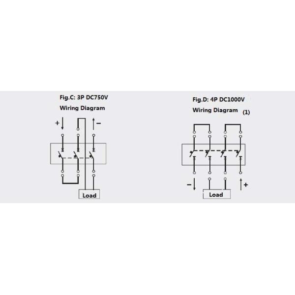 BN60 1P 250V DC Micro Circuit Breaker 35mm Din Rail With Current Limiting Performance