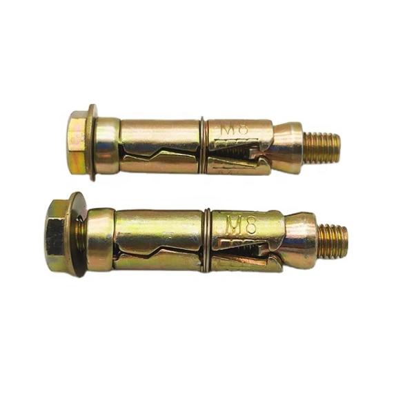 Heavy Duty Yellow Zinc Fix Bolt Class 8.8 Shield M8 Hex Sleeve Anchor