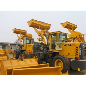 0.8 Ton Wheel Loader 0.6m3 Rated Bucket Capacity for High Productivity and