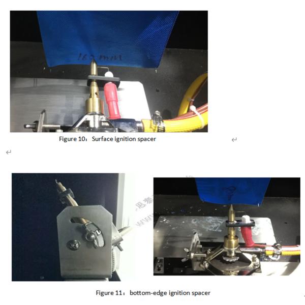 PLC Touch Screen Control Flammability Testing Equipment ISO 15025