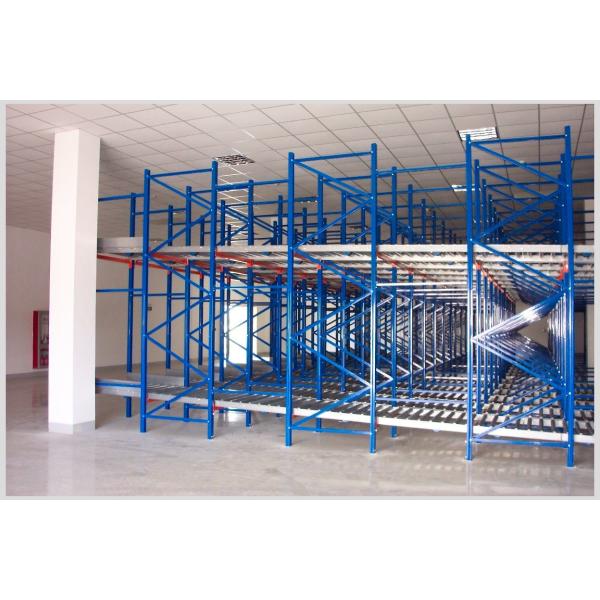 Smart Sliddling Gravity Flow Racks Gravity Feed Pallet Racking
