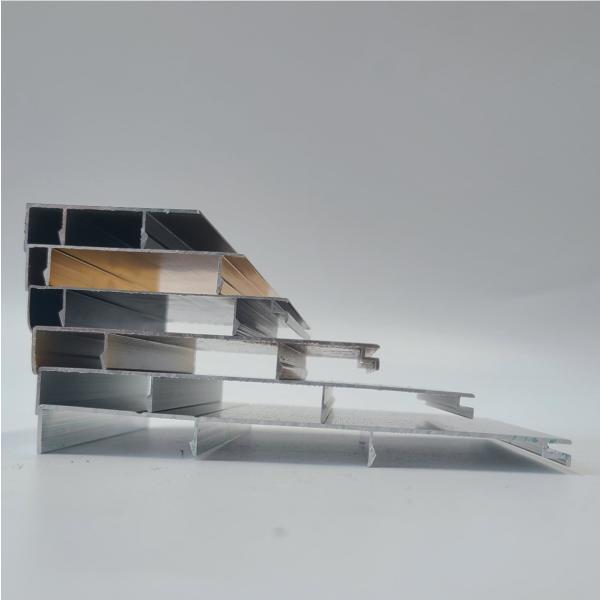 Anti Shedding 6063 6063A Aluminum Door Frame Profile Powder Coated