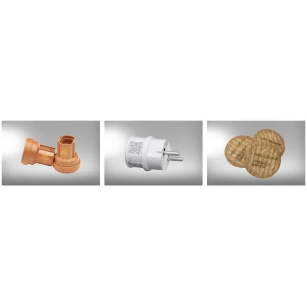 HBS CO2 Laser Marking Machine Logo Printing Machine For Plastic Wood Leather Fabric