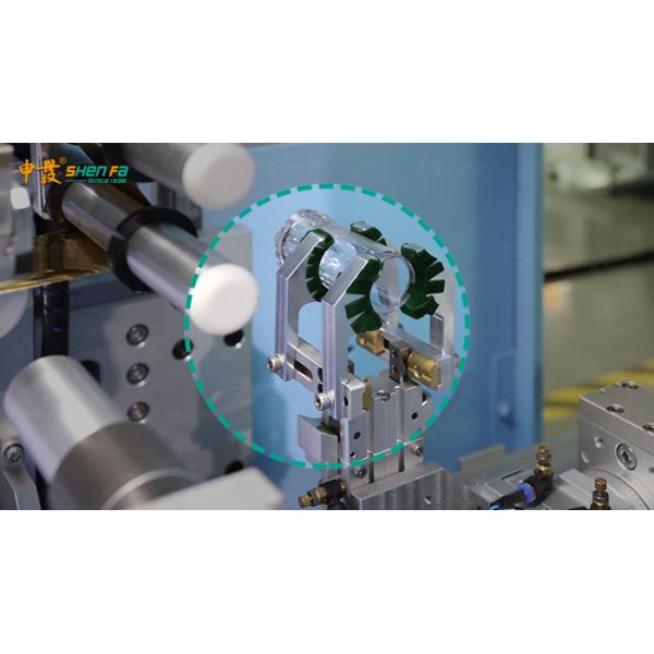 Servo Automatic Hot Foil Stamping Machine For Transparent Hexagonal Bottle