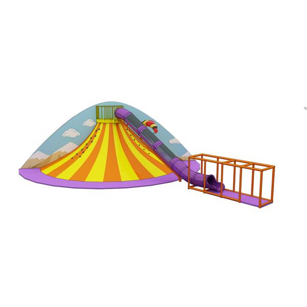 Volcano Climbing Slide for Playgrounds Indoor Outdoor Use