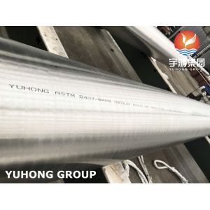 Quality ASTM B407 INCOLOY 800HT / UNS NO8811 NICKEL ALLOY SEAMLESS PIPE for sale