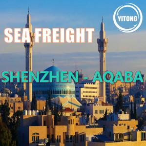 China NVOCC Global Sea Freight Logistics Service From Shenzhen China To Aqaba Jordan on sale