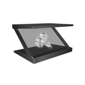 180 Degree 3d Holographic Screen 22" Full HD Floating Hologram Box