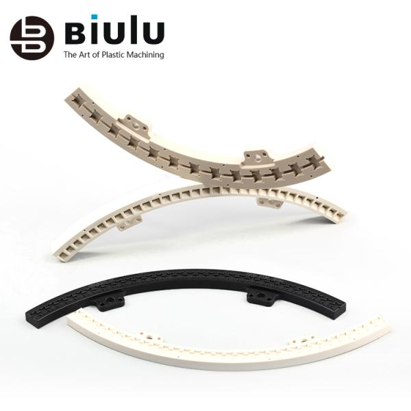 CNC High Precision Precision Plastic Machining Peek Parts 0.01mm Tolerance