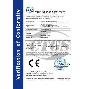 Yingxi Trading Company Certifications