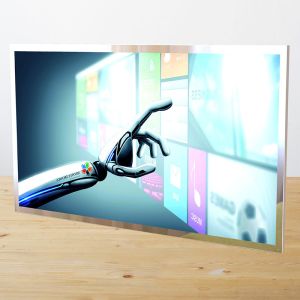 Quality Fast Response Power Supply USB Touchable Mirror TV For High End Hotel for sale