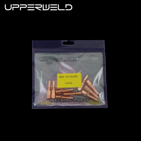 OEM Customized MIG Accessory UPPERWELD 25AK Tip Holder for Water Cooled Gas Mig Torch