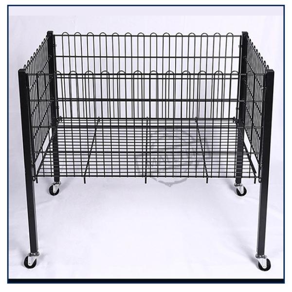 Custom Promotion cage Capacity Stackable Wire Baskets