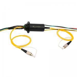 Quality Fiber Optic Compact Slip Ring, 1 Circuit Fiber / 12 Circuits IP68 for sale
