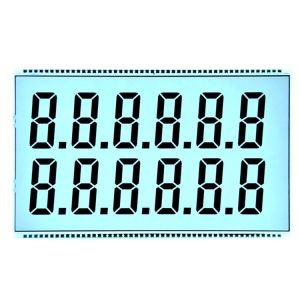 Custom Monochrome TN LCD Display Seven Segment Lcd Display